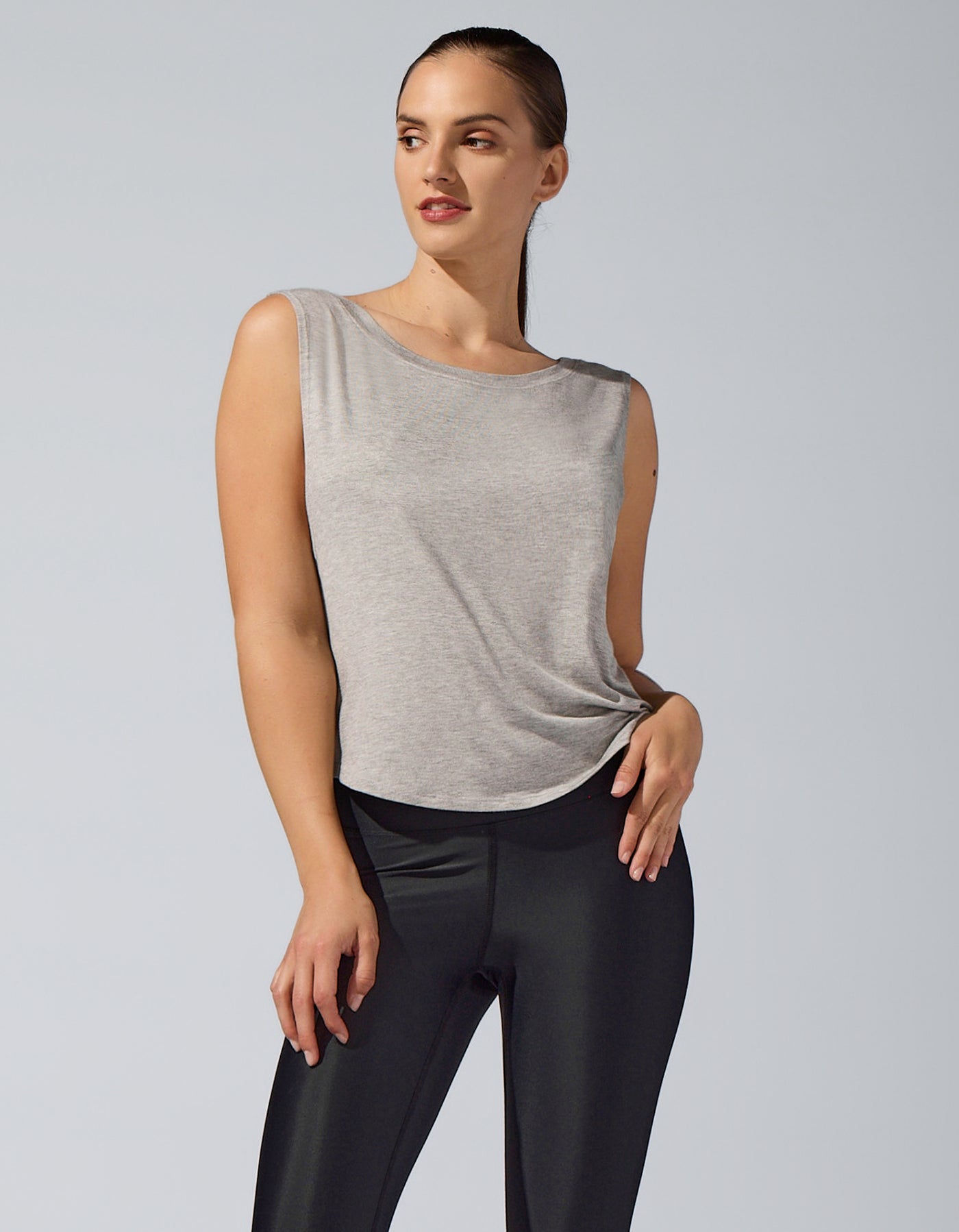 Jersey Base Tank [Heather Grey]