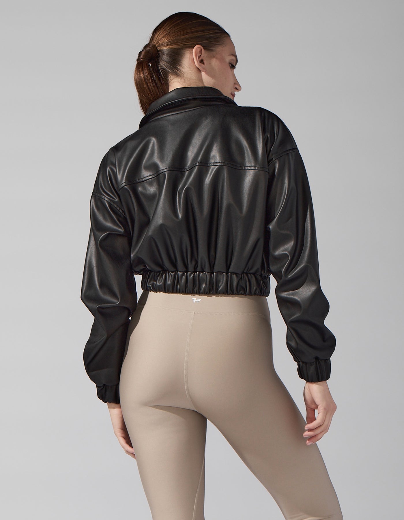 Harlow Jacket [BLACK LEATHER]