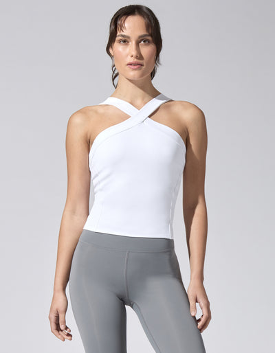  Heroine Sport Defined Top White MD : Clothing, Shoes